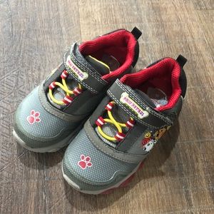 Paw Patrol light up kids shoes size 8